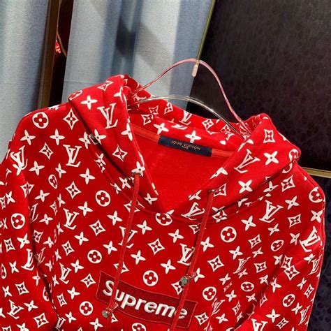 supreme louis vuitton sweater replica|supreme x louis vuitton diamond.